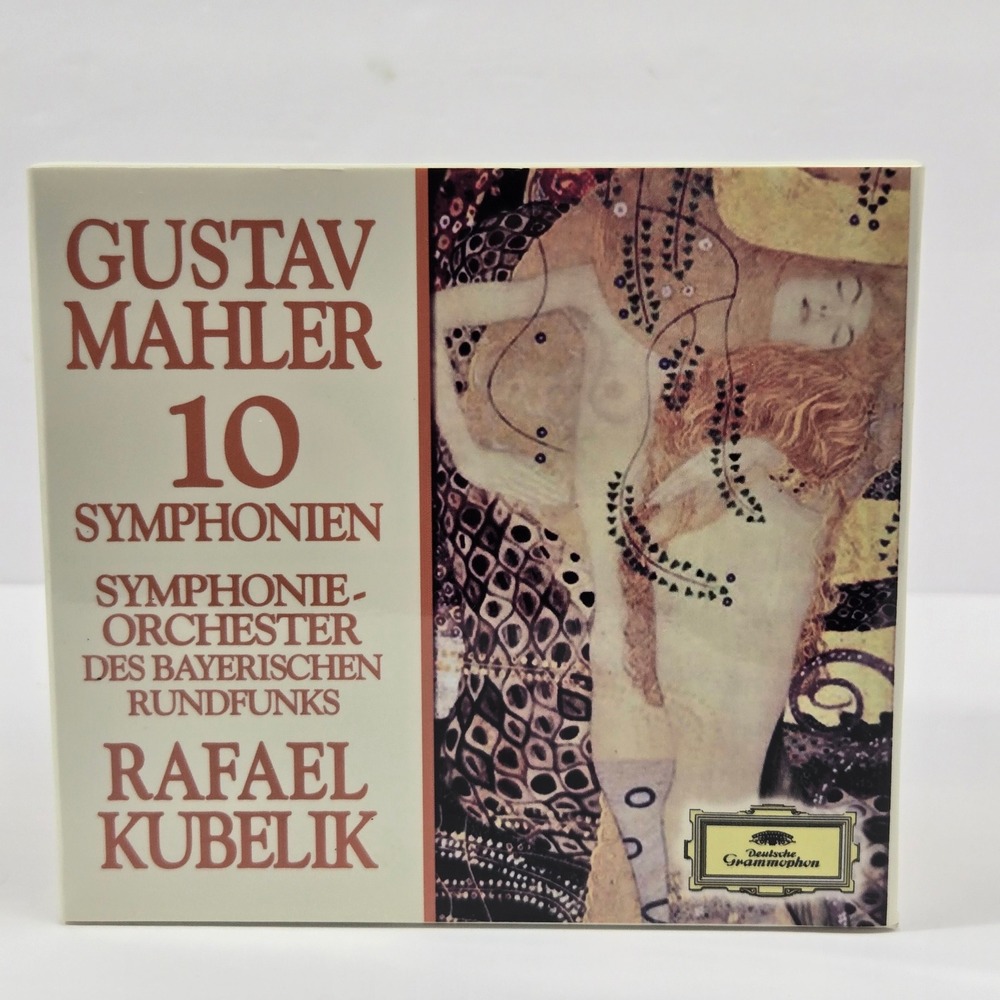 Mahler - 10 Symphonien Rafael Kubelik 10 CD Deutsche Grammophon Box Set Like New